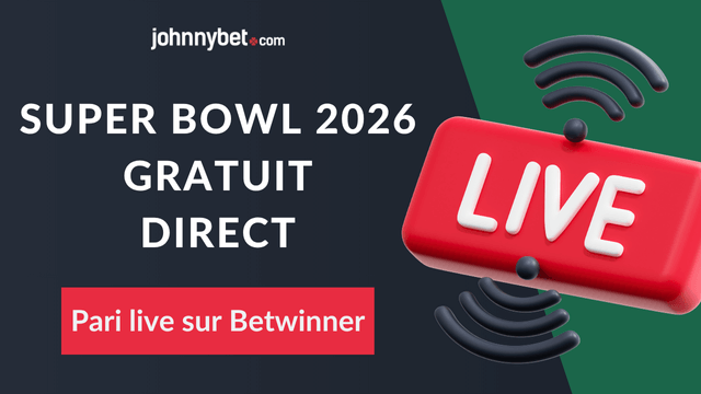 parier en direct super bowl 2026