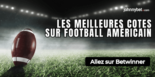 cotes et bonus sur football américain