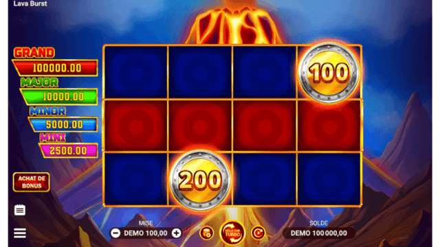 lava burst astuces bonus