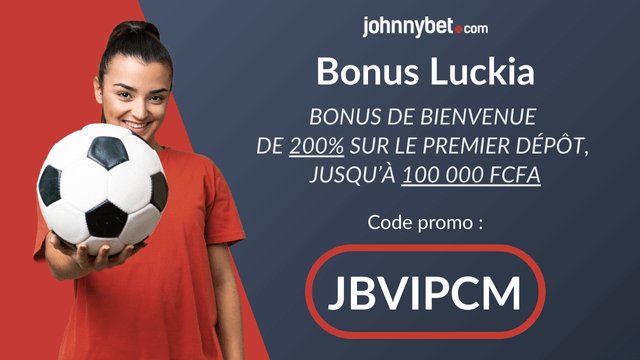 Code promo Luckia bonus inscription 