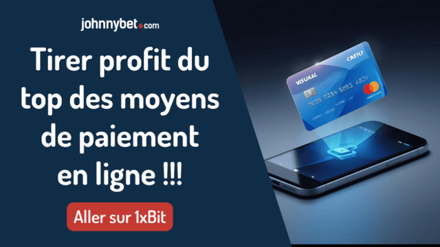 Bien des modes de paiement à 1xBit