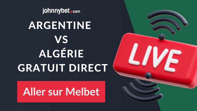 algérie argentine cdm 2026 en direct