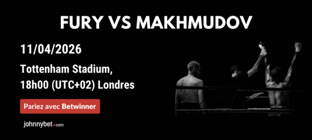 bookmaker fury makhmudov