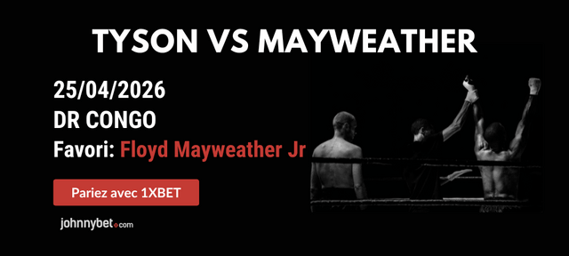 top paris sportifs Tyson Mayweather