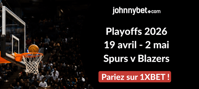 top paris sportifs sur Spurs v Blazers