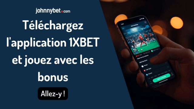 meilleure application à parier 1XBET à télécharger