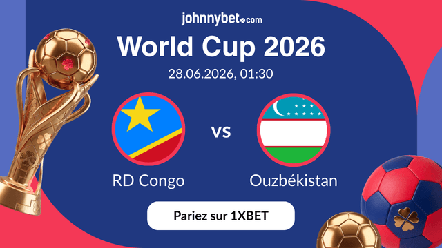 paris sur RD Congo v Ouzbékistan