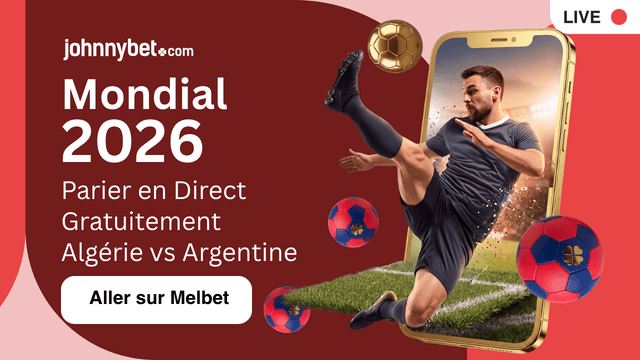 algérie argentine cdm 2026 en direct