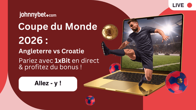 Angleterre Croatie cotes