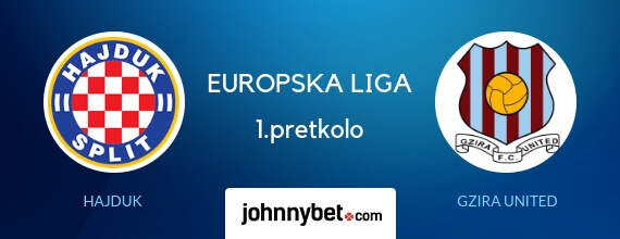 Hajduk-Gzira kvote, prijenos, tipovi, kladionica