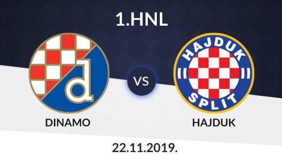 Dinamo-Hajduk koeficijenti, kladionica, prijenos
