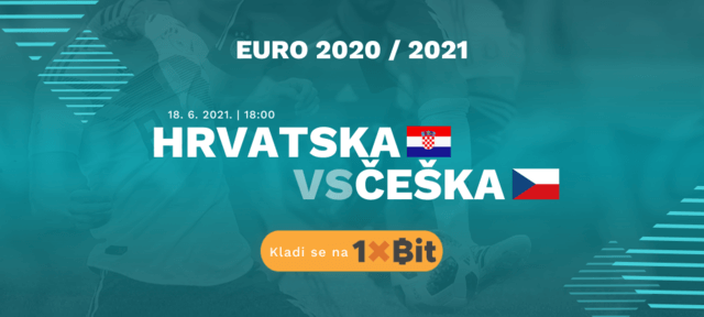 1xBit klađenje na meč Hrvatska - Češka EP 2020 / 2021