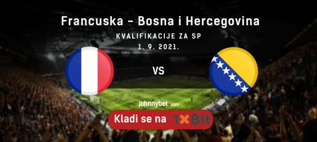 klađenje BiH - Francuska kvalifikacije za SP