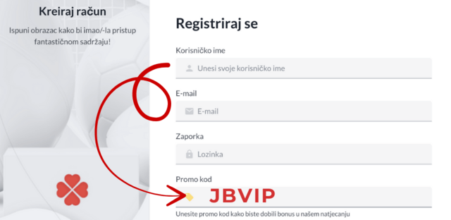 bonus za registraciju JohnnyBet