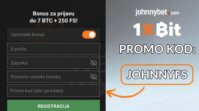 1xBit promo kod registracija