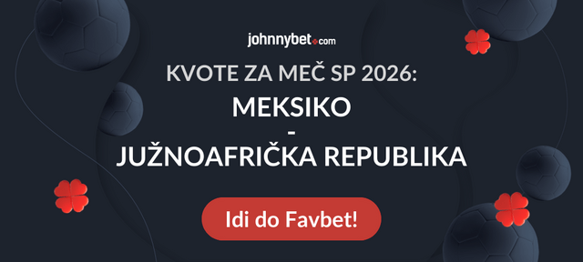 Meksiko - Južnoafrička Republika kvote za kladjenje