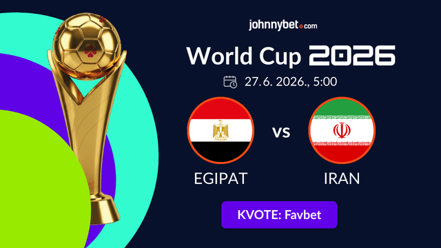 pride meč Egipat - Iran kvote kladionica