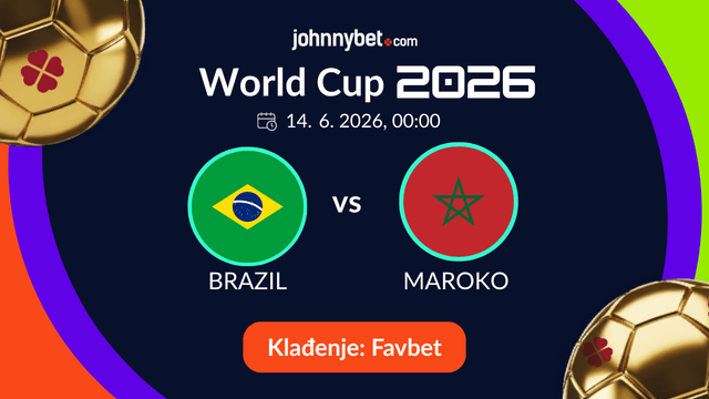 Brazil - Maroko koeficijenti kladionica