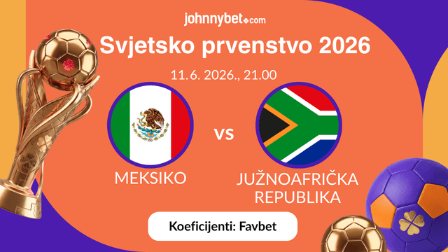 Meksiko - Južnoafrička Republika kladjenje Svjetsko prvenstvo