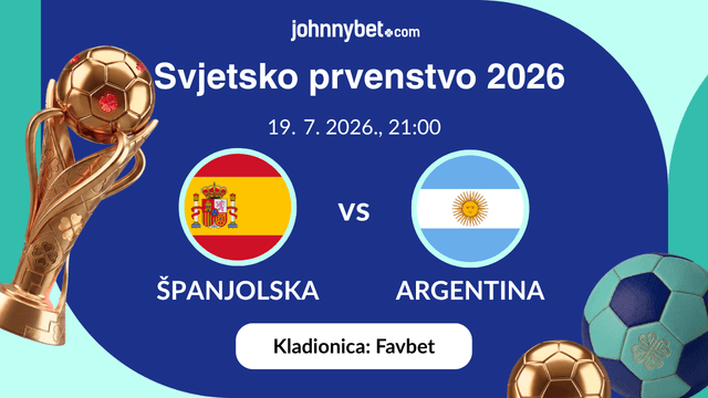 Španjolska - Argentina kladjenje na finale SP