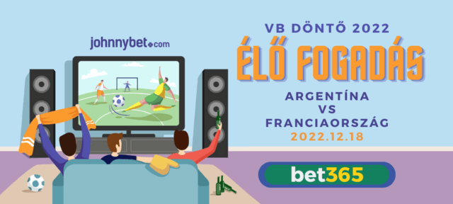 VB döntő élő fogadás online Argentína - Franciaország