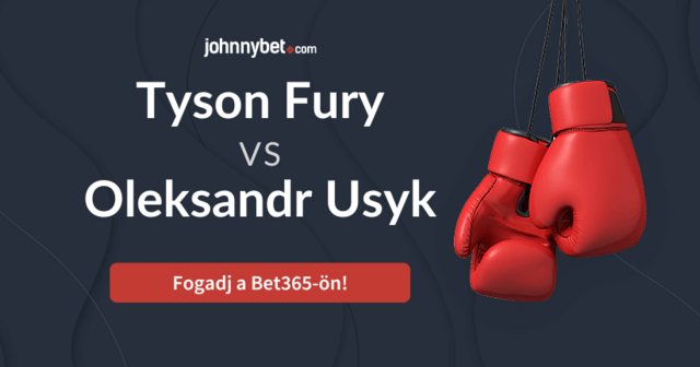 Tyson Fury - Oleksandr Usyk boxmeccs fogadás odds közvetítés