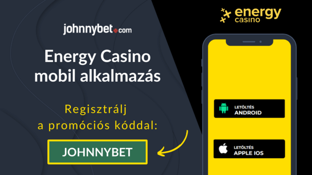 Energy Casino mobil app letöltése Android iOS