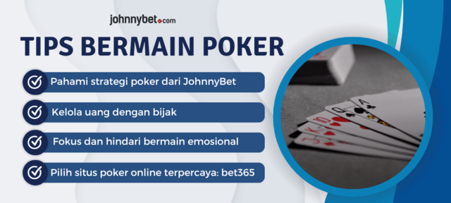 strategi bermain poker online