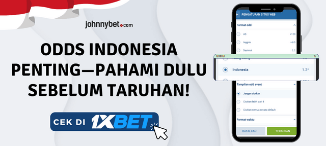 cara membaca odds indonesia