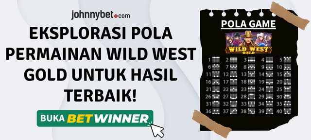 pola menang wild west gold