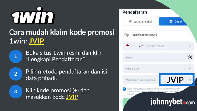 registrasi kode promo 1win 