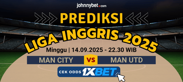 odds prediksi man city vs man utd