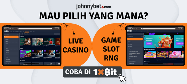 kasino langsung vs online game