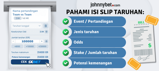 cara cek bill taruhan