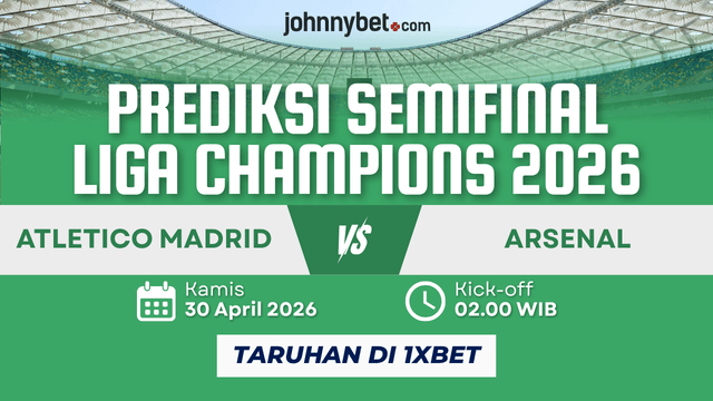 prediksi atletico madrid vs arsenal liga champions