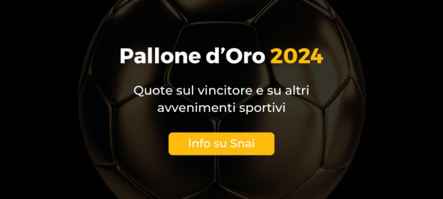 pallone oro quote