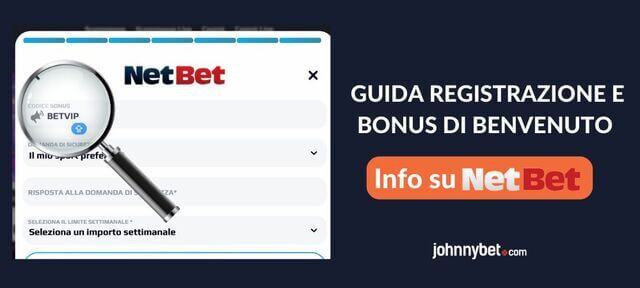 offerta benvenuto netbet