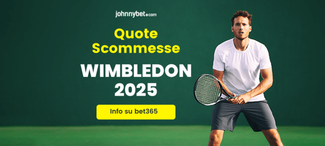 Scommesse bonus wimbledon tennis