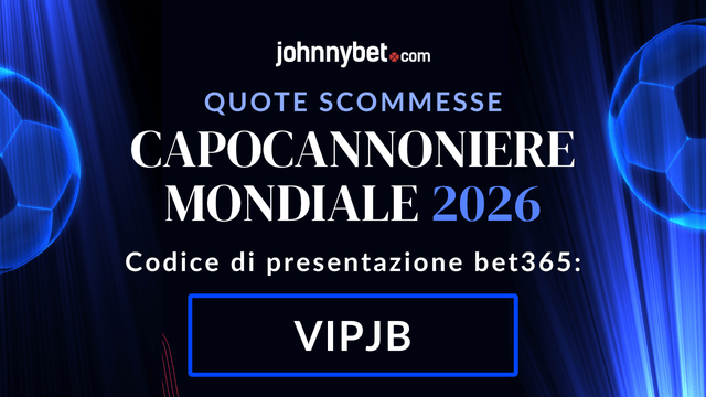 Quote capocannoniere Mondiale