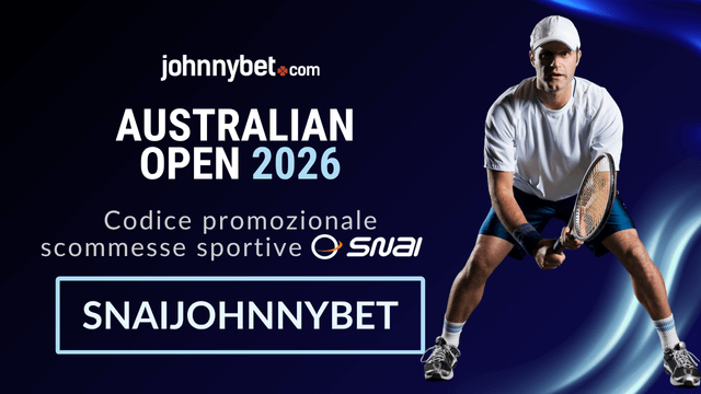 scommesse australian open 2026 bonus