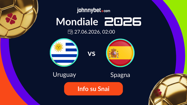 pronostico quote uruguay spagna