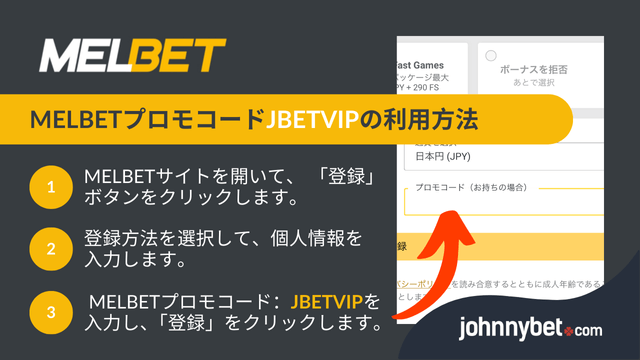 melbet プロモコード利用方法