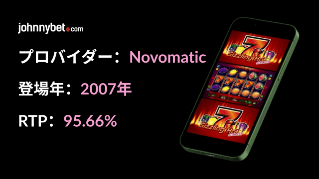 Sizzling Hot Deluxe　カジノゲーム　ルール