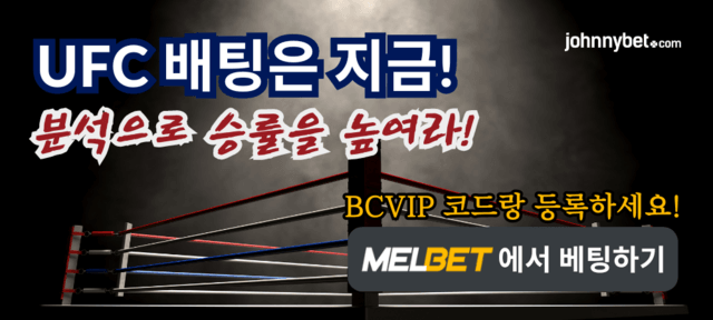 UFC 토토사이트 2024