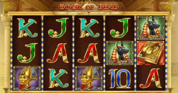 lošimų automatas Book of Dead