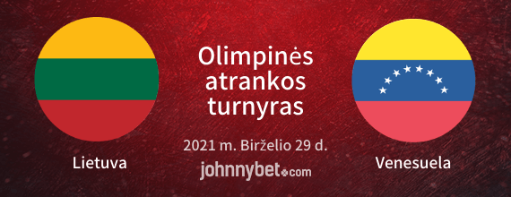 Olimpinė atranka Lietuva Venesuela gyvai 