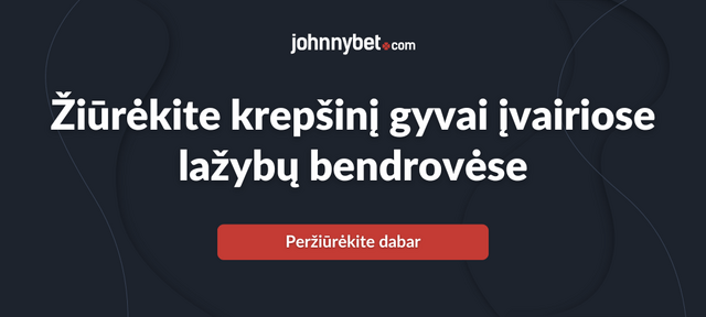 krepšinio rungtynės tiesiogiai internetu