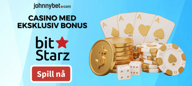 Casino toppsider i Norge med bonus