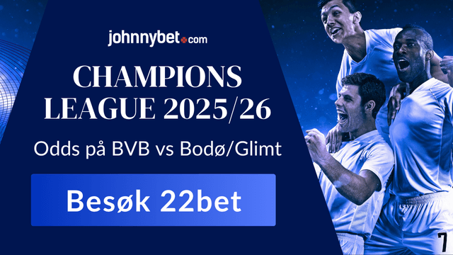 borussia dortmund bodo glimt beste odds