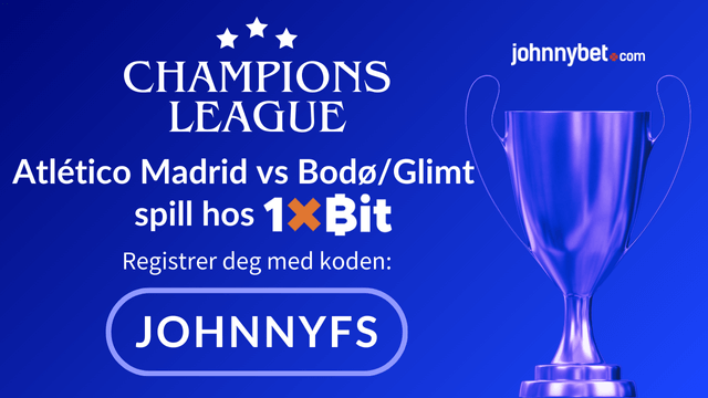 bonuskode atletico madrid vs bodo glimt